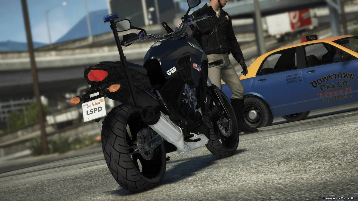 Honda CB500X Police / LSPD [ELS] 1.0 - Быстрый полицейский мотоцикл / GTA 5