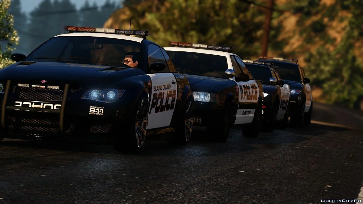 Пак полицейских машин из Need for Speed: Hot Pursuit / GTA 5