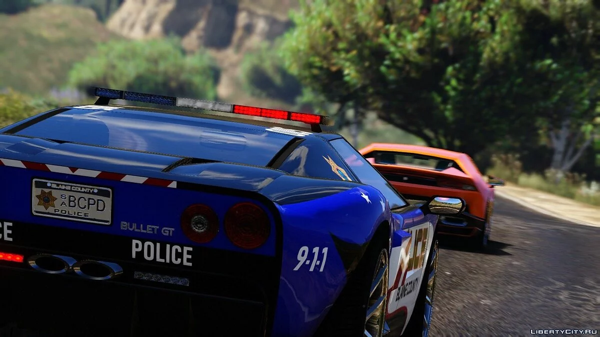 Пак полицейских машин из Need for Speed: Hot Pursuit / GTA 5