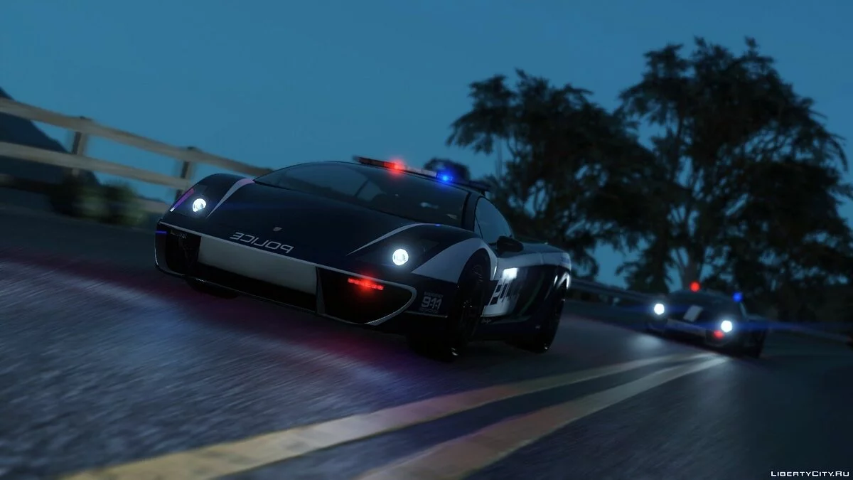 Пак полицейских машин из Need for Speed: Hot Pursuit / GTA 5