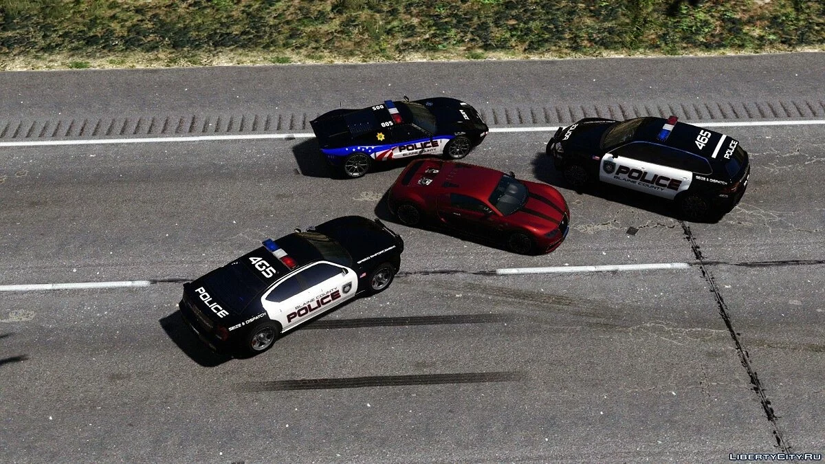Пак полицейских машин из Need for Speed: Hot Pursuit / GTA 5