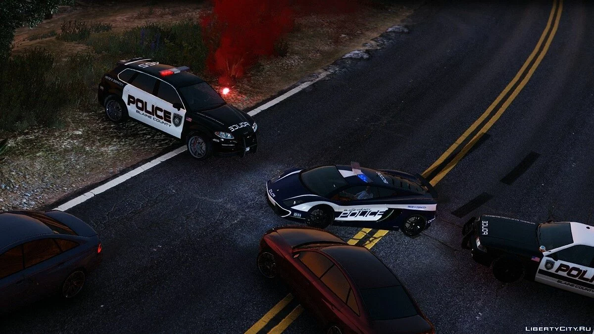Пак полицейских машин из Need for Speed: Hot Pursuit / GTA 5