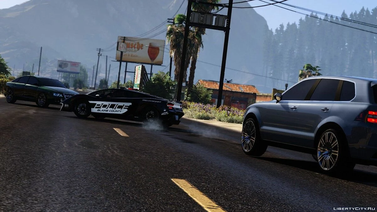 Пак полицейских машин из Need for Speed: Hot Pursuit / GTA 5