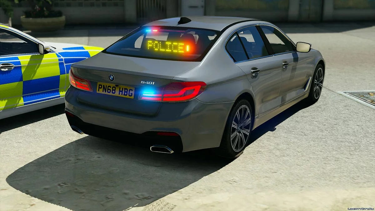 Police BMW 540i xDrive Marked & Unmarked (ELS Pack) [Replace | ELS] V1 / GTA 5