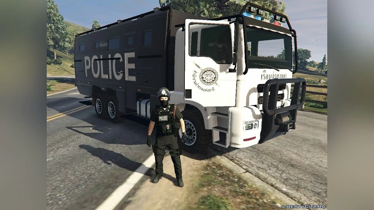 Royal Thai Police Prison Transport  - Королевский тюремный транспорт / GTA 5