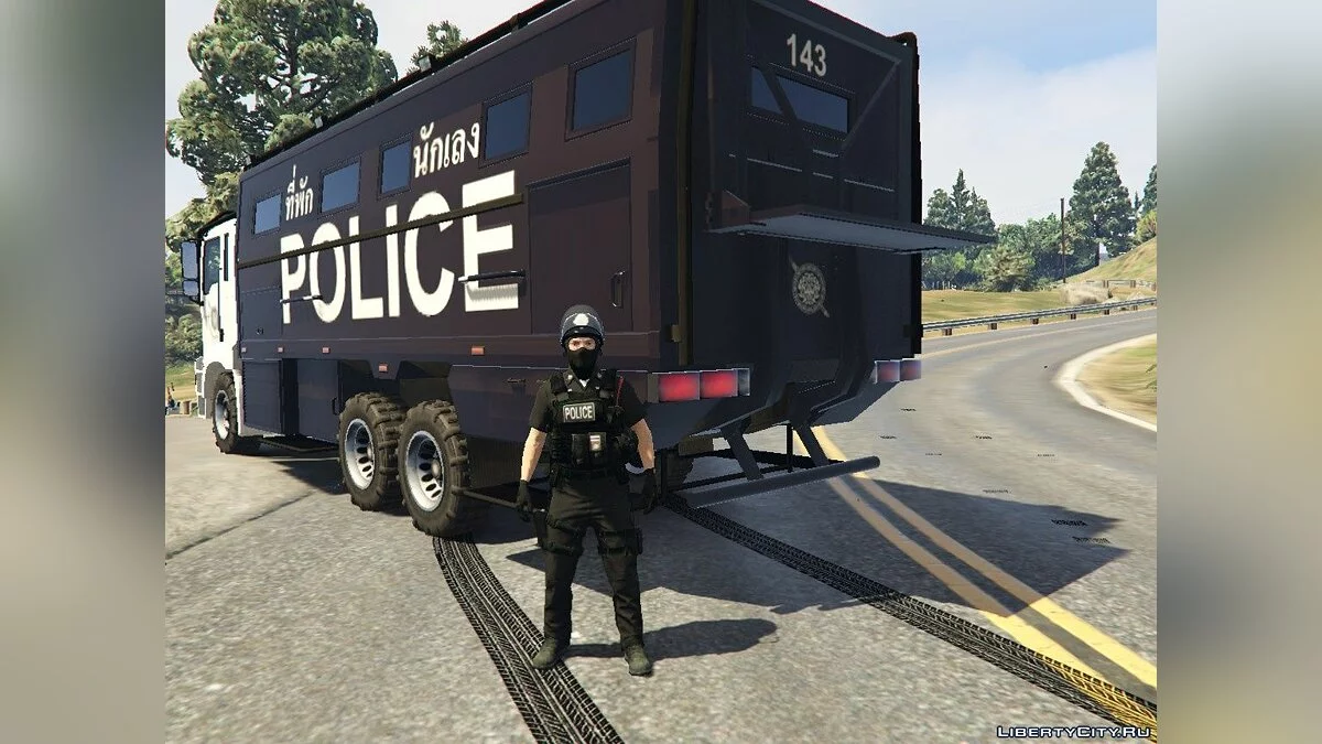 Royal Thai Police Prison Transport  - Королевский тюремный транспорт / GTA 5
