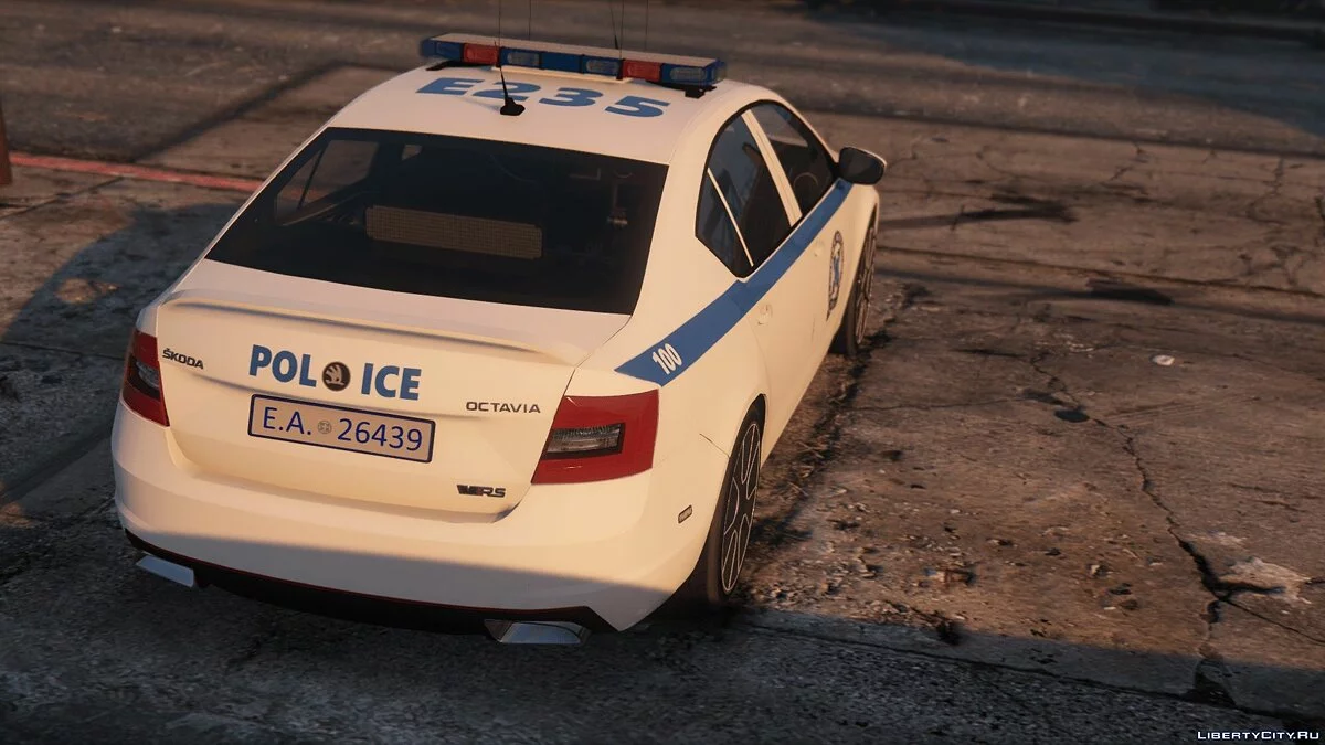 Skoda Octavia 2014 / Greek Police (ELS) 1.0 / GTA 5