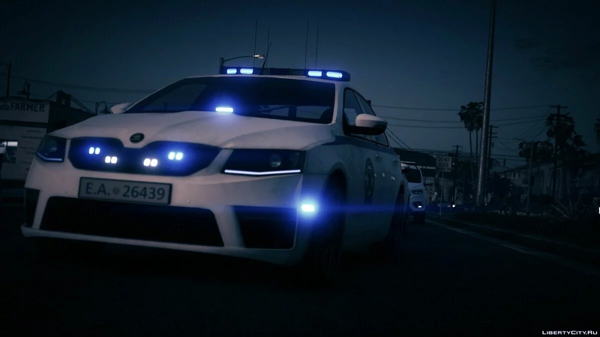 Skoda Octavia 2014 / Greek Police (ELS) 1.0 / GTA 5