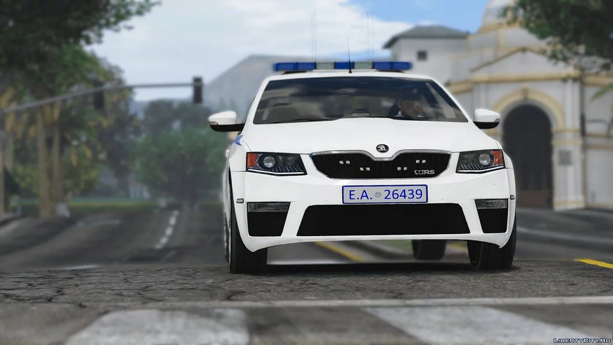 Skoda Octavia 2014 / Greek Police (ELS) 1.0 / GTA 5