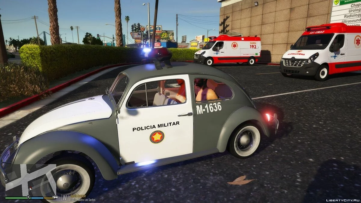 Volkswagen Beetle/Fusca PMESP Beta / GTA 5