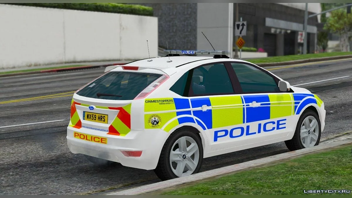 2009 Ford Focus Hatchback Marked [ELS] 1.0 / GTA 5