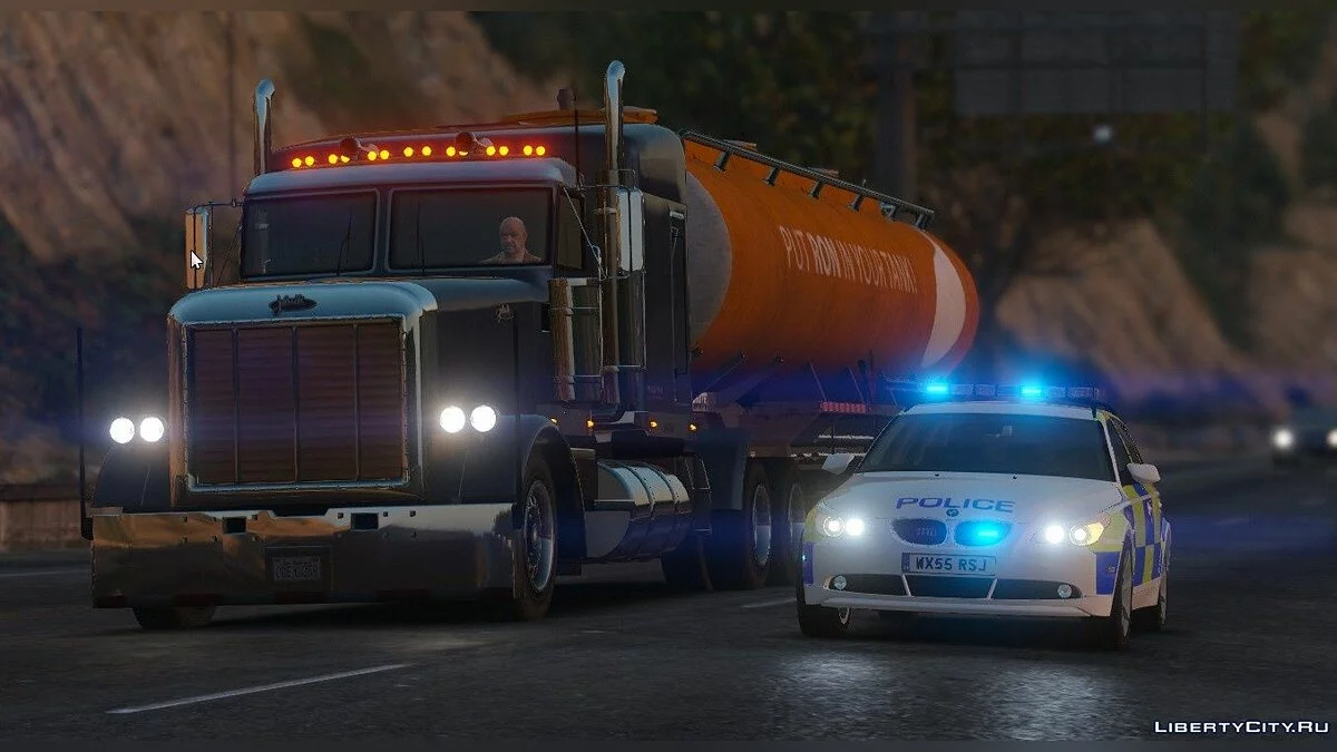 Avon and Somerset Police BMW E61 Traffic Car [ELS] 1.0 / GTA 5