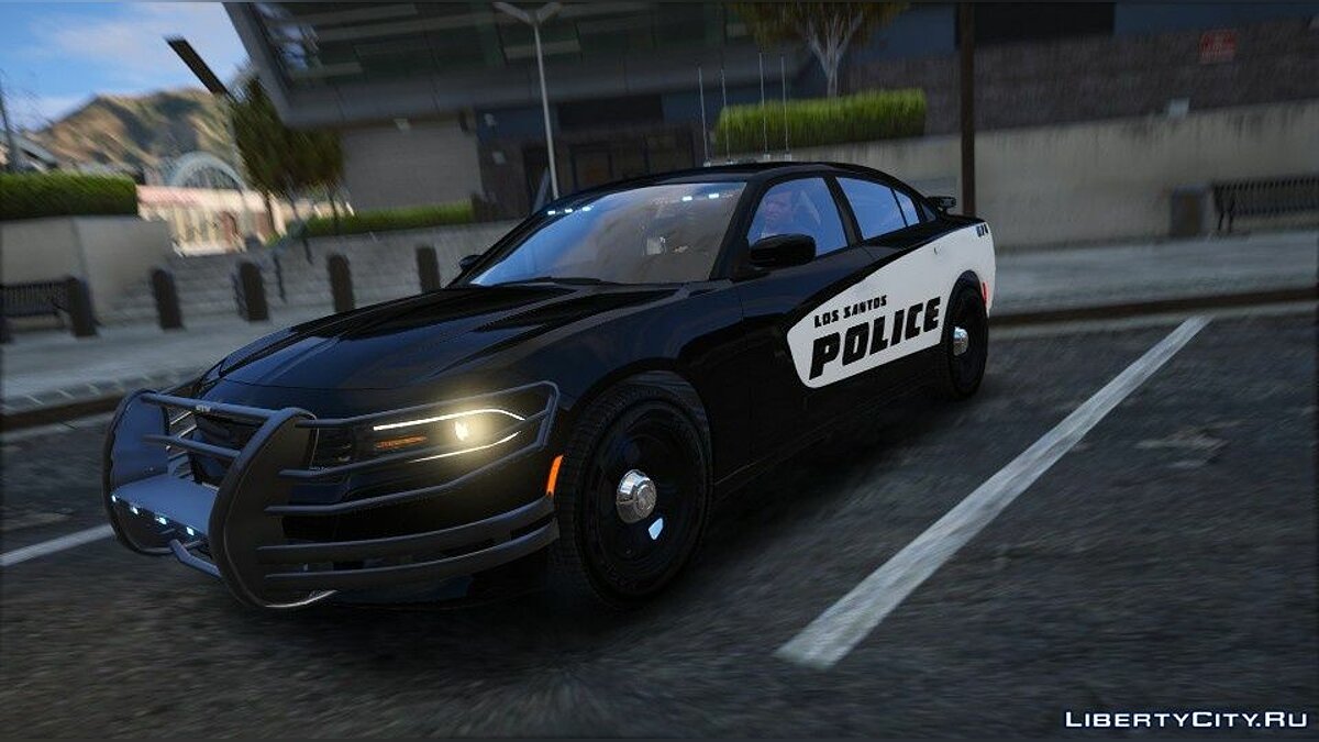 Скачать Dodge Charger 2015 Slicktop BCSO and LSPD [Replace ELS] 1.0 для GTA  5