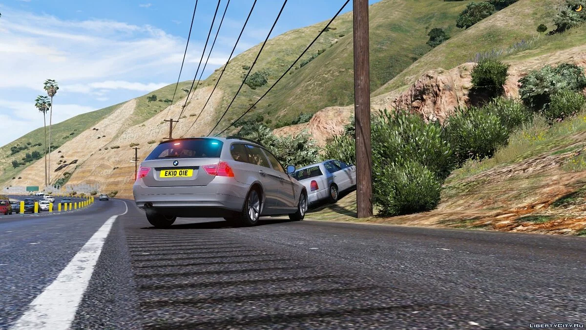 Generic BMW e91 | Unmarked [ELS] 1.0 / GTA 5