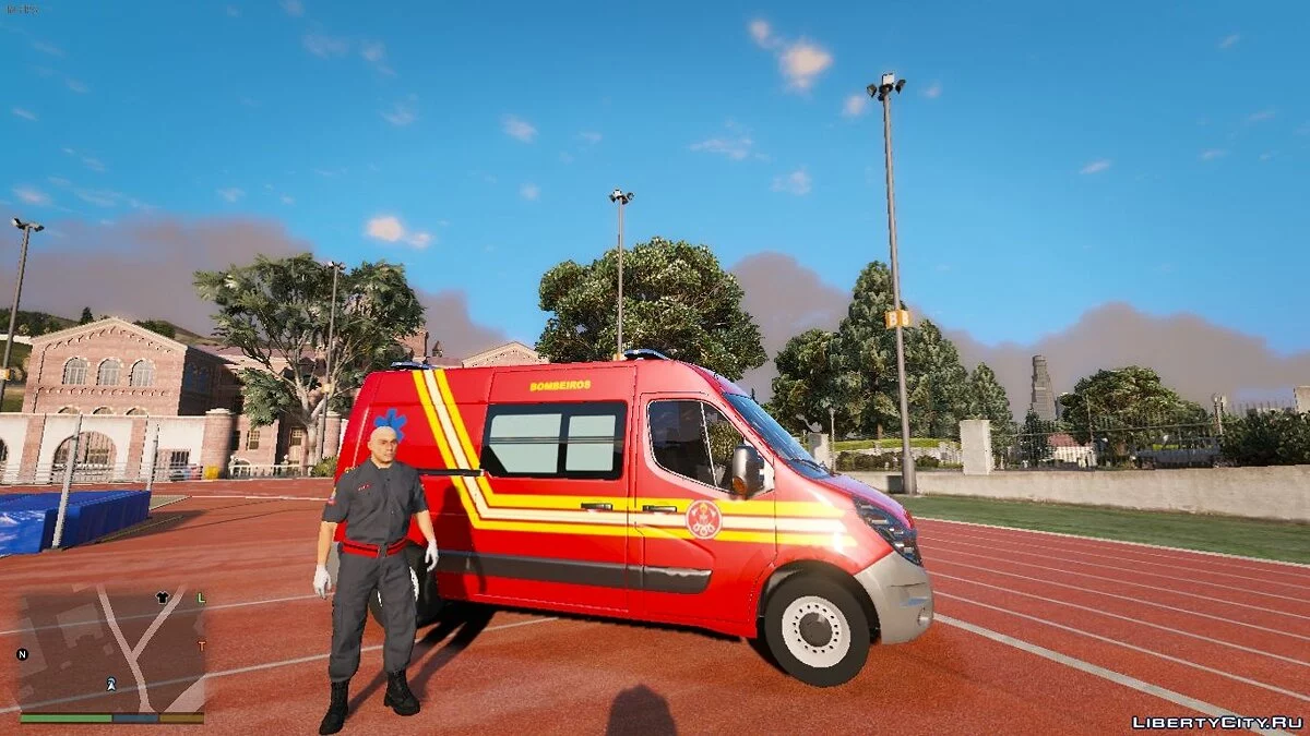 Master Bombeiros 193 SP (ELS) {Giroflex Vermelho} / GTA 5