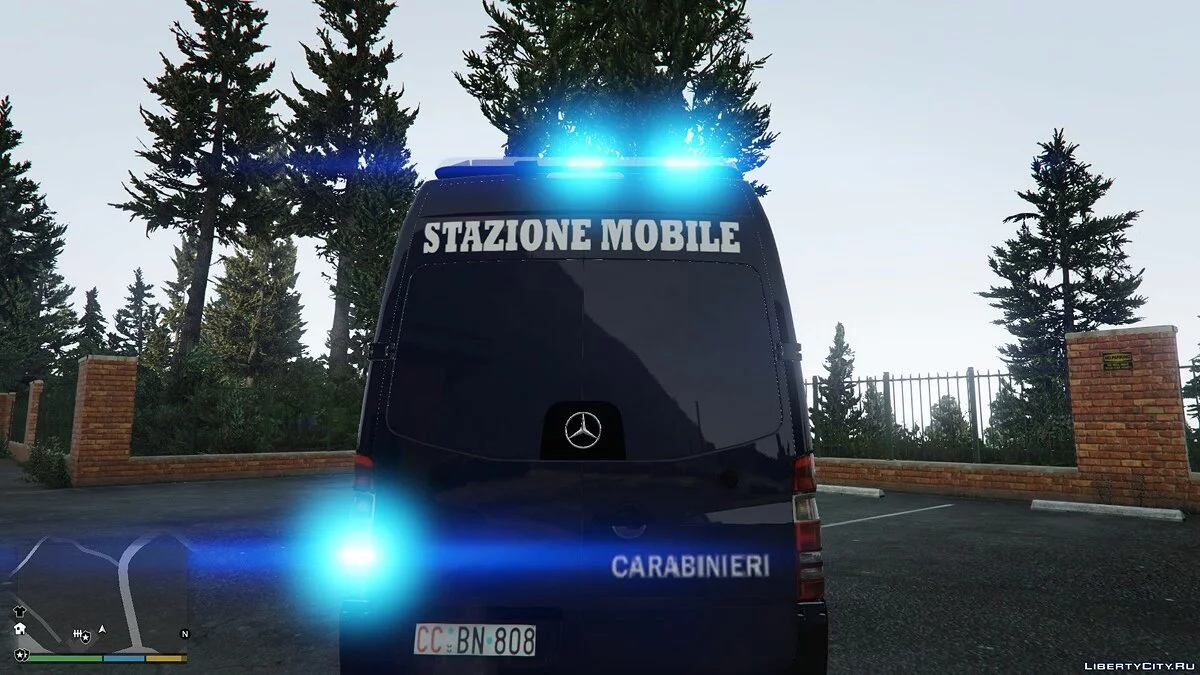 Mercedes-Benz Sprinter - Carabinieri Stazione Mobile 1.0 - Мобильная станция полиции / GTA 5