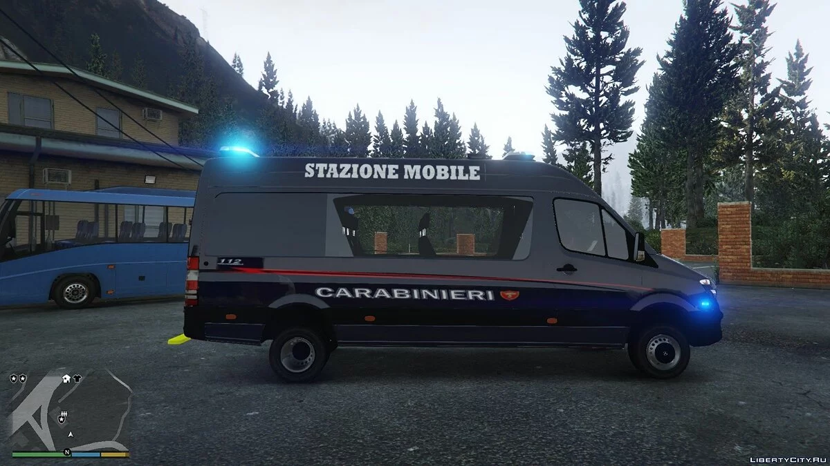 Mercedes-Benz Sprinter - Carabinieri Stazione Mobile 1.0 - Мобильная станция полиции / GTA 5