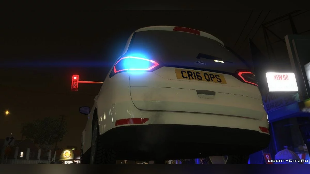 Police 2016 Ford Galaxy Unmarked [ELS] / GTA 5