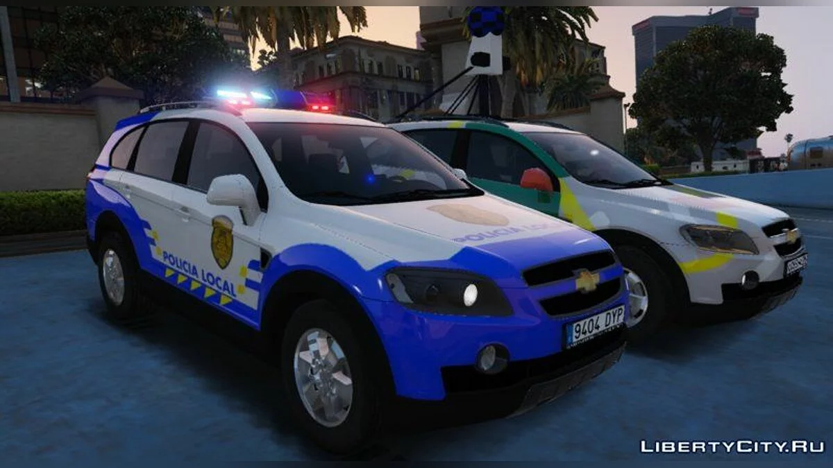 Полицейский джип Chevrolet Captiva C100 2006  [ELS] / GTA 5