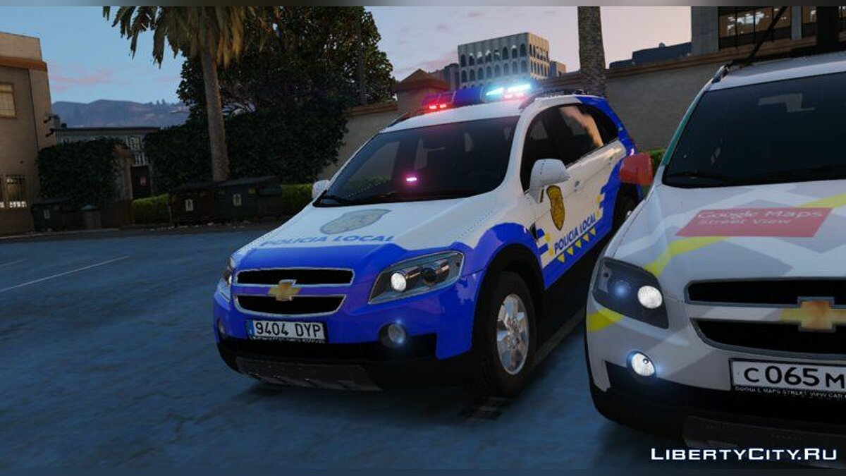 Скачать Полицейский джип Chevrolet Captiva C100 2006 [ELS] для GTA 5