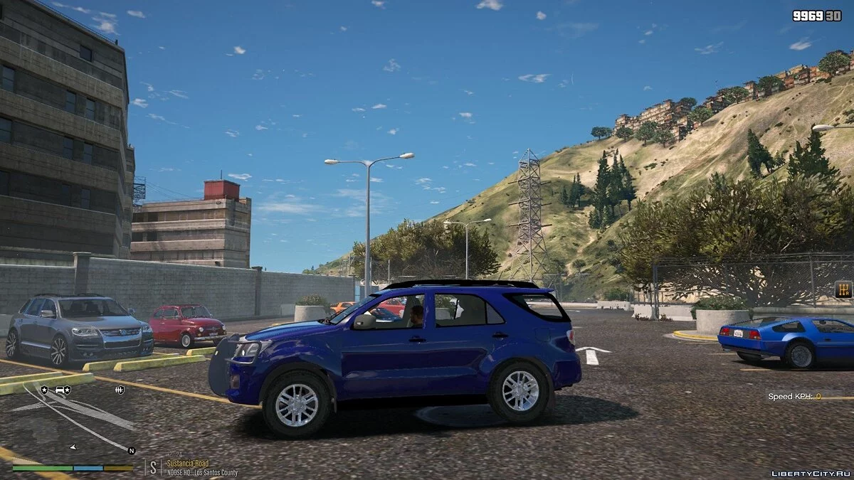 Полицейский джип Toyota Hilux SW4 Descaracterizada (Unmarked) [ELS][DIALS] 1.1 / GTA 5