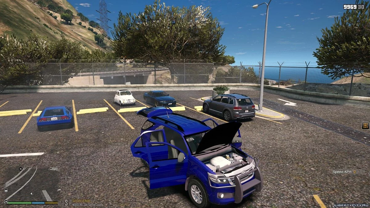 Полицейский джип Toyota Hilux SW4 Descaracterizada (Unmarked) [ELS][DIALS] 1.1 / GTA 5