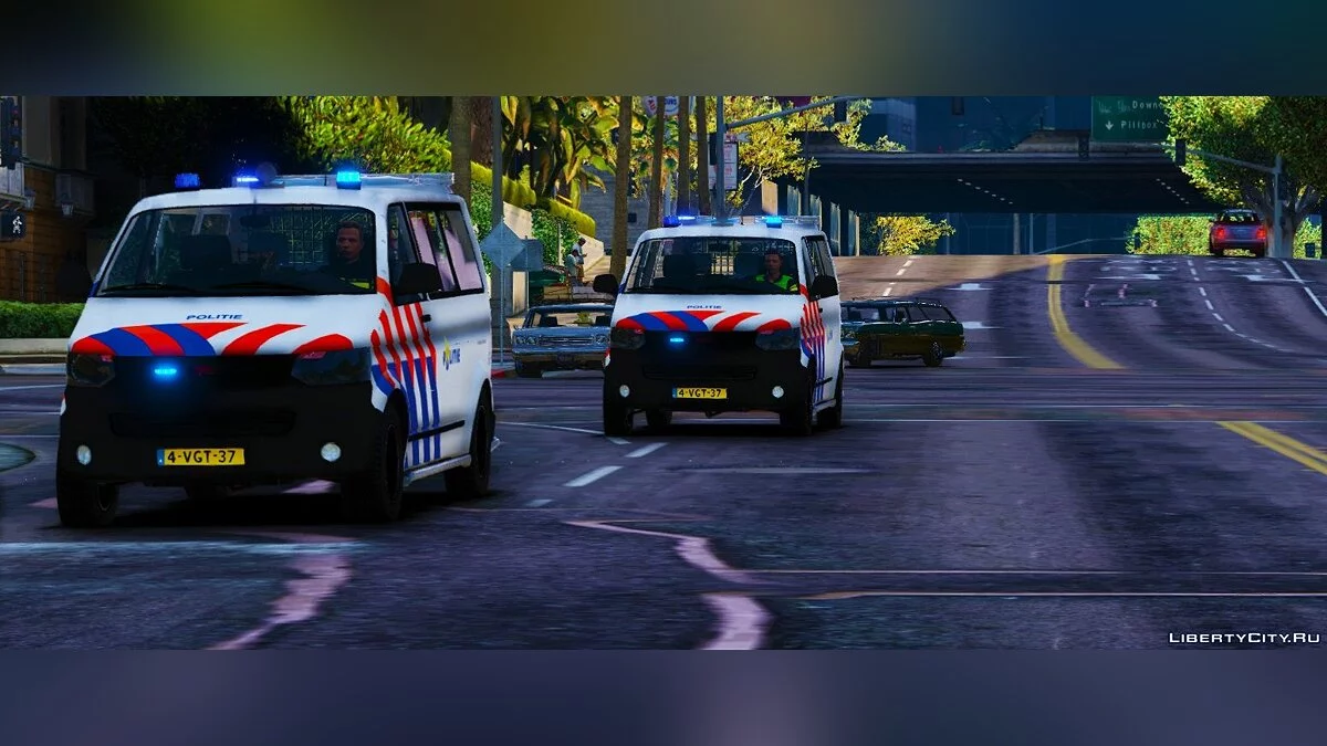 Полицейский Volkswagen T5 (Transporter) / GTA 5