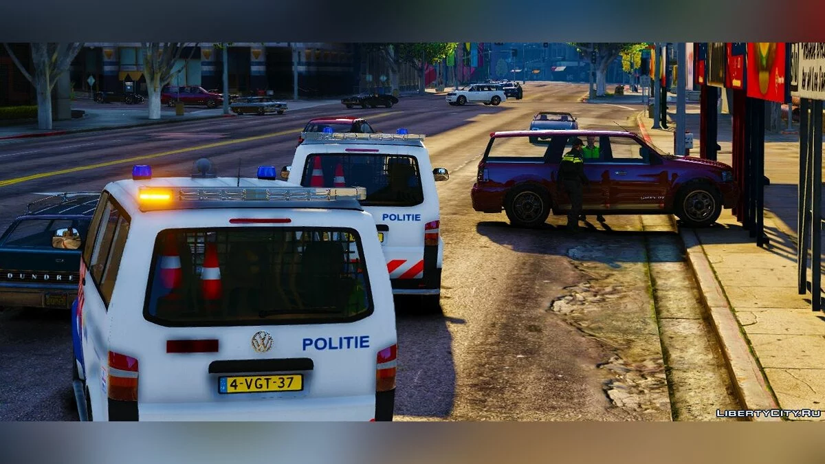 Полицейский Volkswagen T5 (Transporter) / GTA 5