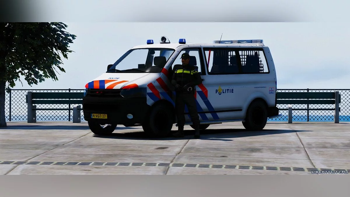 Полицейский Volkswagen T5 (Transporter) / GTA 5