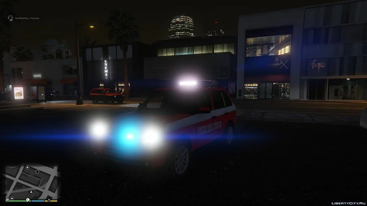 Range Rover - Vigili Del Fuoco [ELS] 1.0 / GTA 5