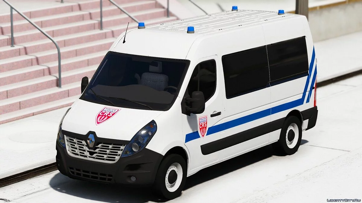 Renault Master 2017 [CRS] (ELS) 1.0 / GTA 5