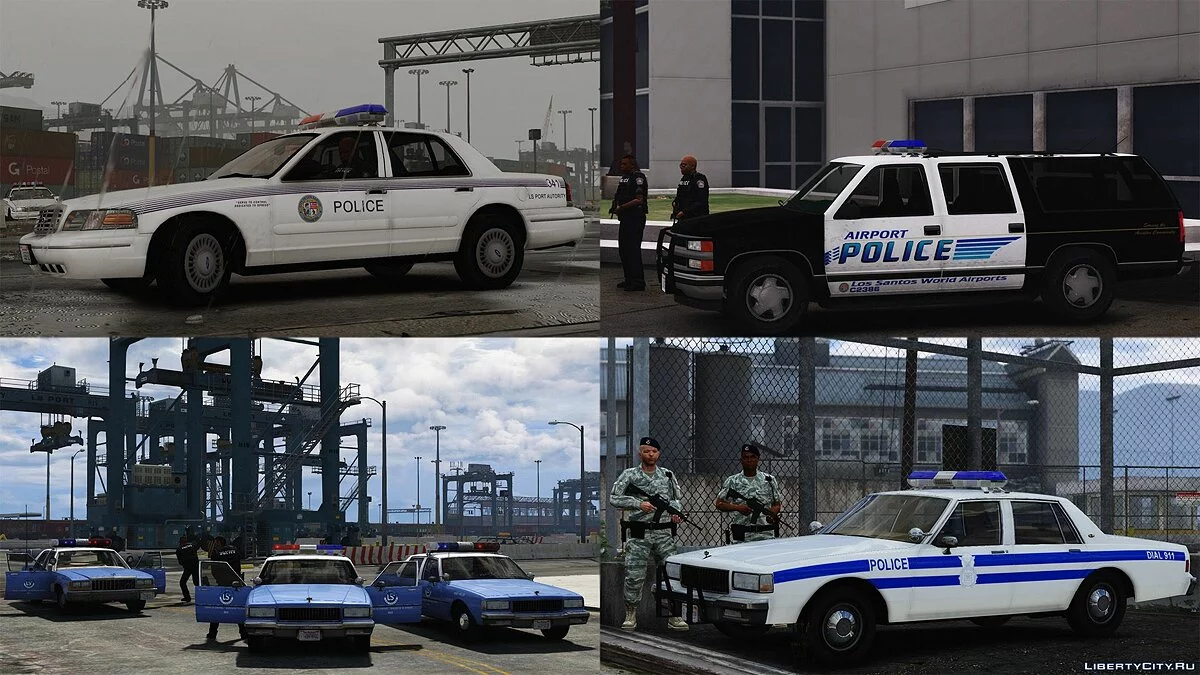 Retro Emergency Vehicles Pack 1.3.0 - Пак служебных машин в стиле ретро / GTA 5