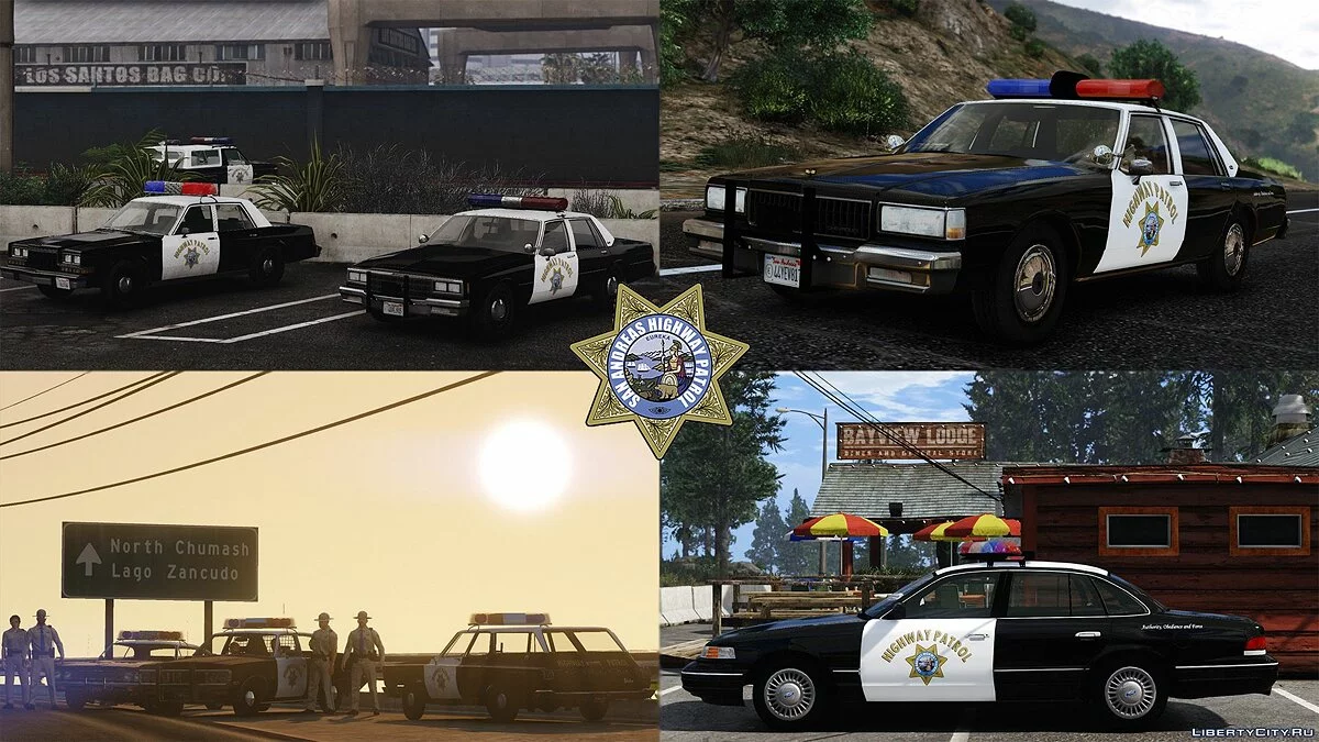 Retro Emergency Vehicles Pack 1.3.0 - Пак служебных машин в стиле ретро / GTA 5