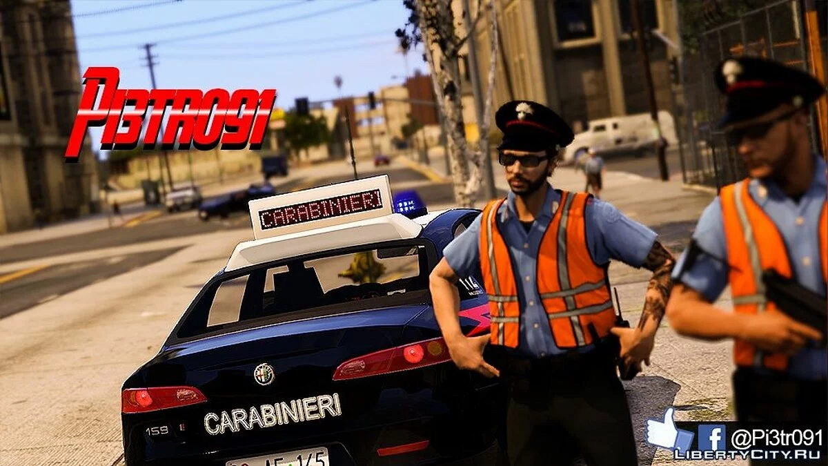 Alfa Romeo 159 - Carabinieri [ELS] 2.0 / GTA 5