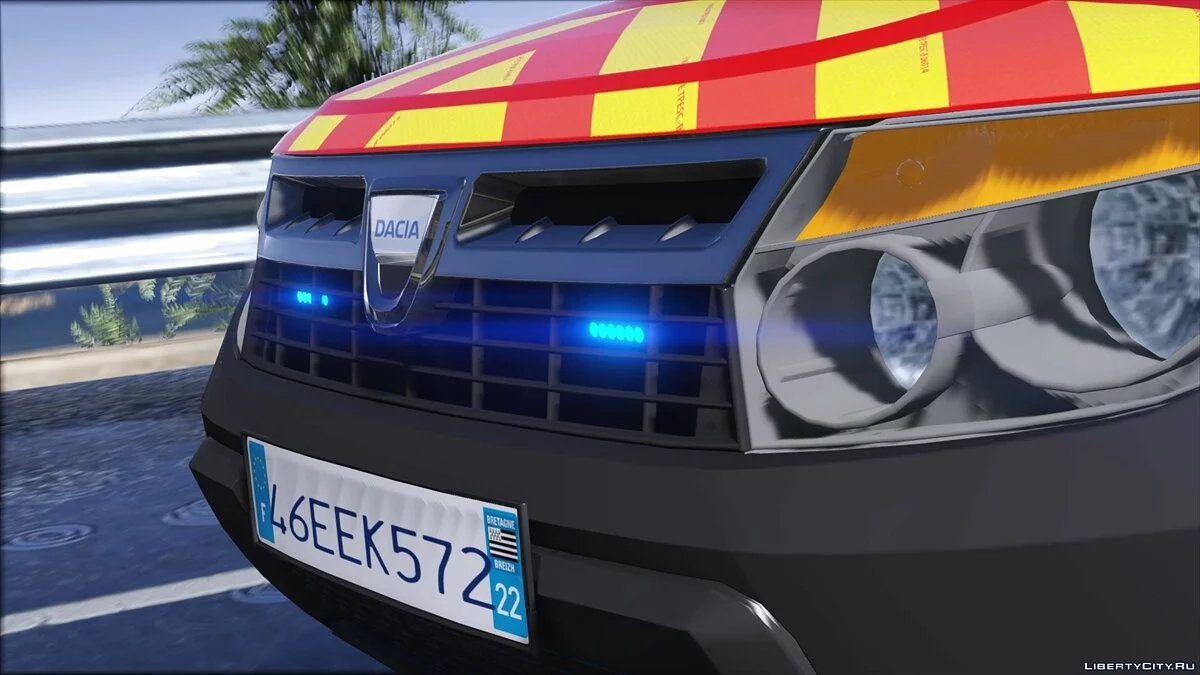 Dacia Duster 2011 VLCG Sapeurs-Pompiers [Add-on - ELS] / GTA 5