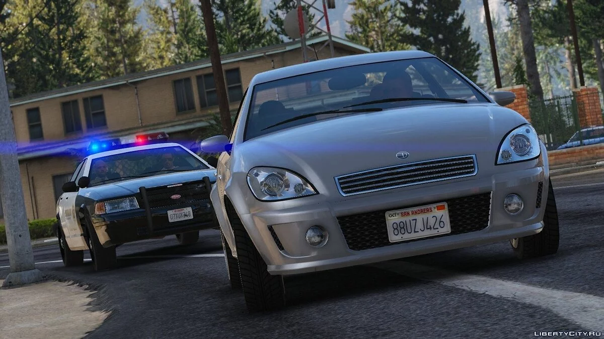 Improved Vapid Stanier Police Cruisers [Replace] 1.0 / GTA 5