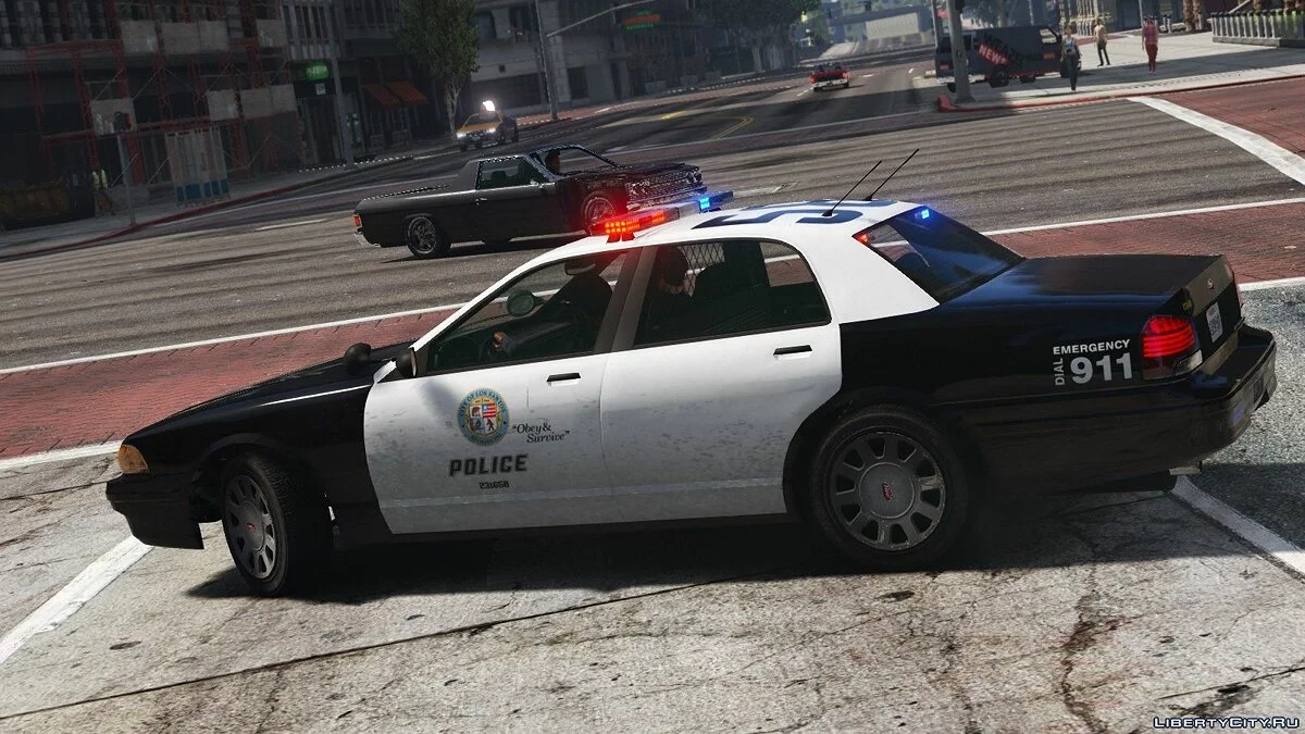 Improved Vapid Stanier Police Cruisers [Replace] 1.0 / GTA 5
