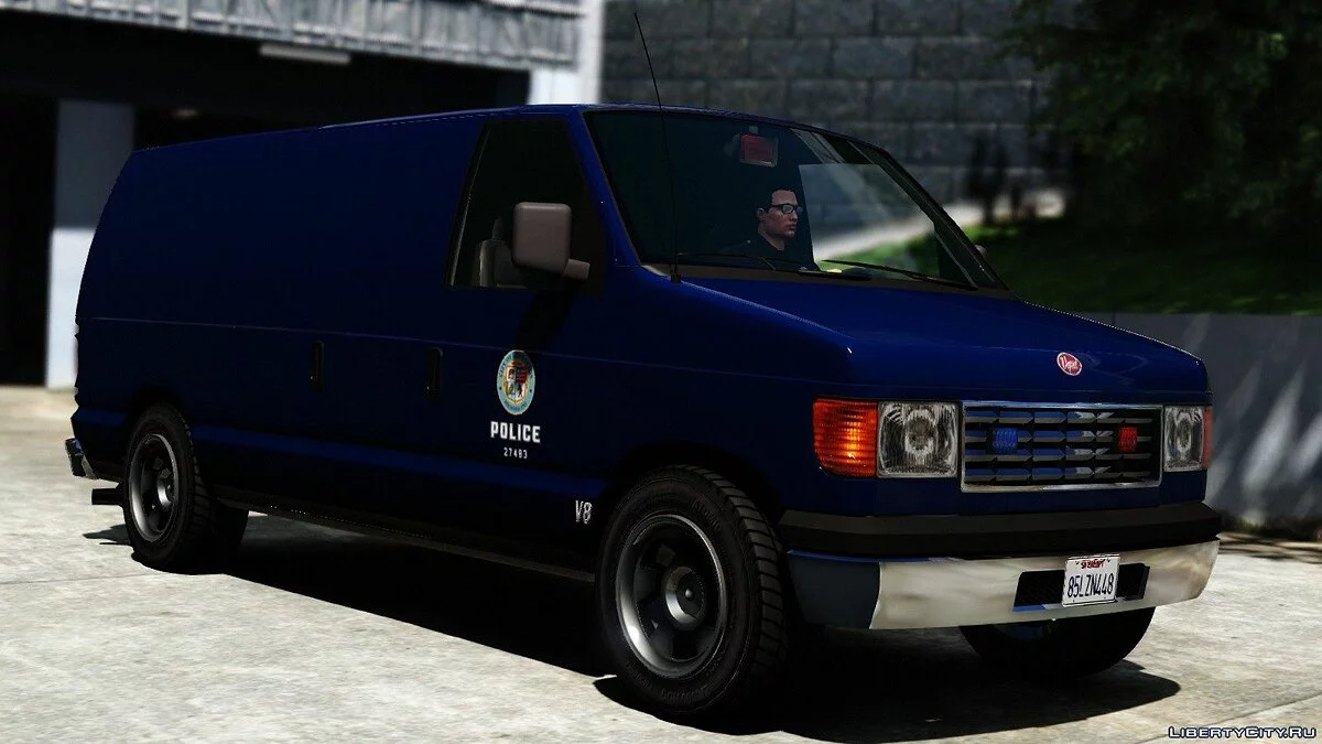 LSPD Steed 1500 General Service Van [Add-On | RDE-Style] / GTA 5