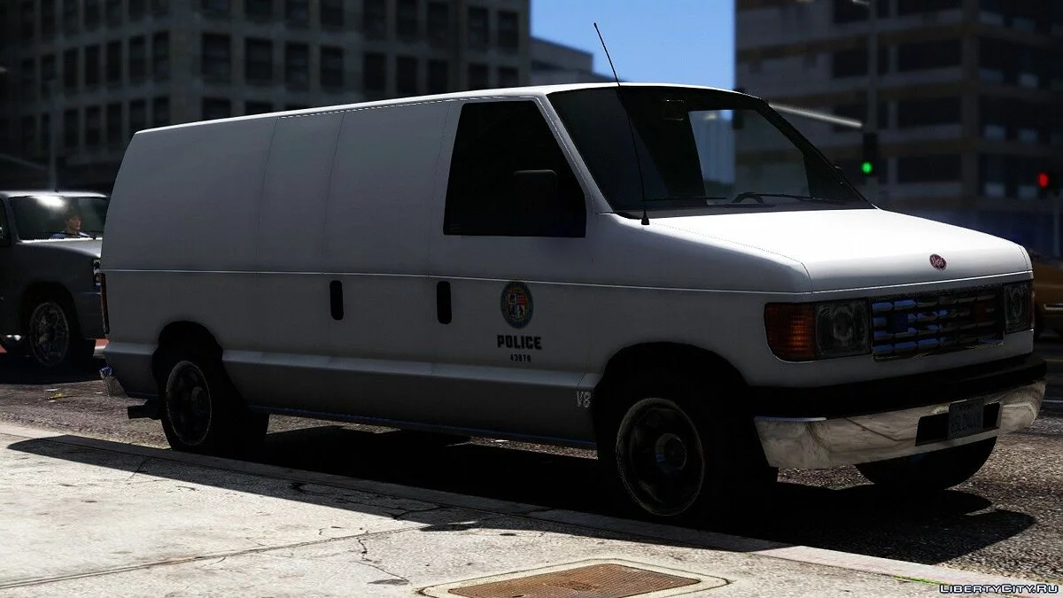 LSPD Steed 1500 General Service Van [Add-On | RDE-Style] / GTA 5