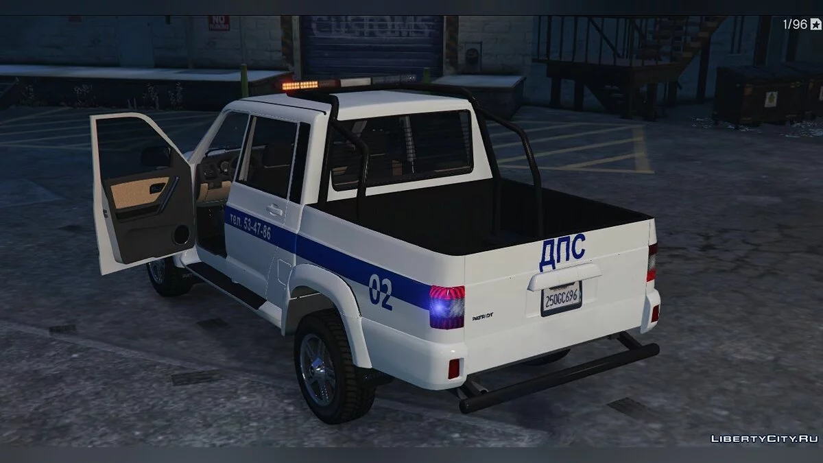Полицейский УАЗ Патриот Пикап  / GTA 5