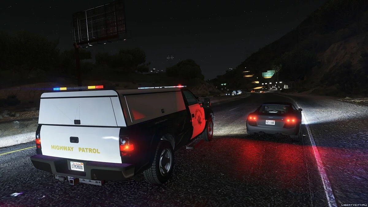 San Andreas Highway Patrol Sandking Pick-up [Add-On | RDE-Style] 1.0 / GTA 5