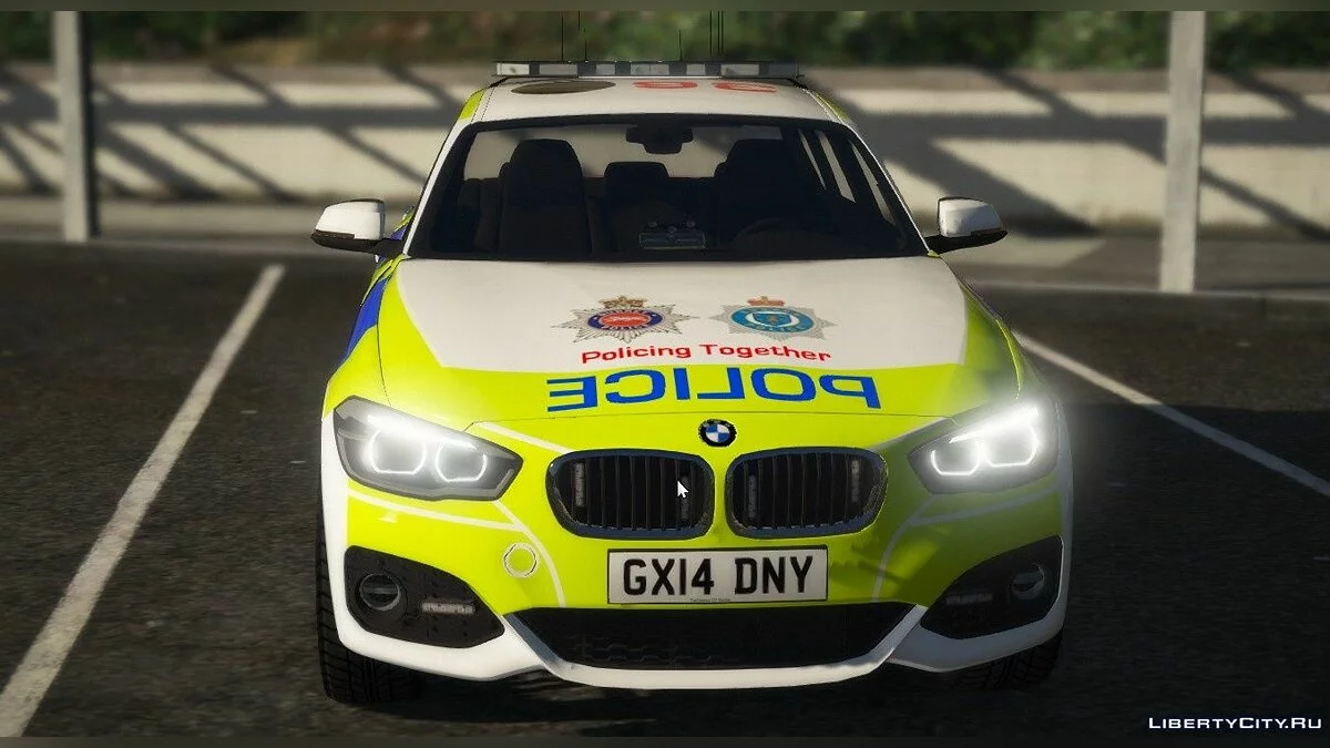Sussex Police RPU BMW 1 Series [ ELS | REPLACE ] 1.0 - Полиция графства Сассекс / GTA 5