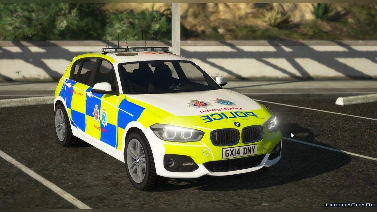 Sussex Police RPU BMW 1 Series [ ELS | REPLACE ] 1.0 - Полиция графства Сассекс / GTA 5