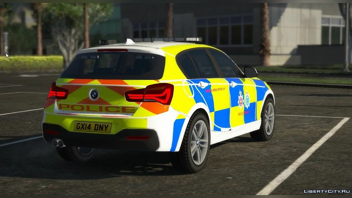 Sussex Police RPU BMW 1 Series [ ELS | REPLACE ] 1.0 - Полиция графства Сассекс / GTA 5