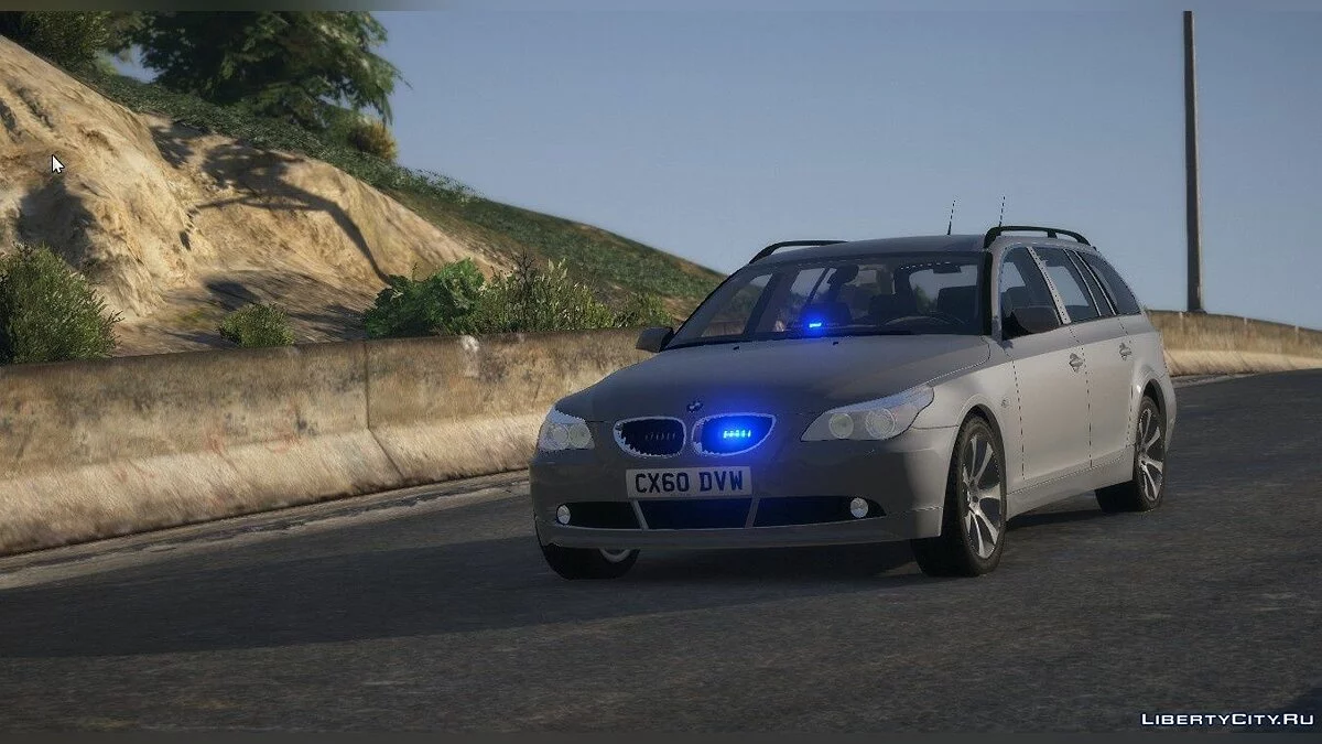 Unmarked Roads Policing Unit BMW E61 [ ELS | Replace ] 1.0 / GTA 5