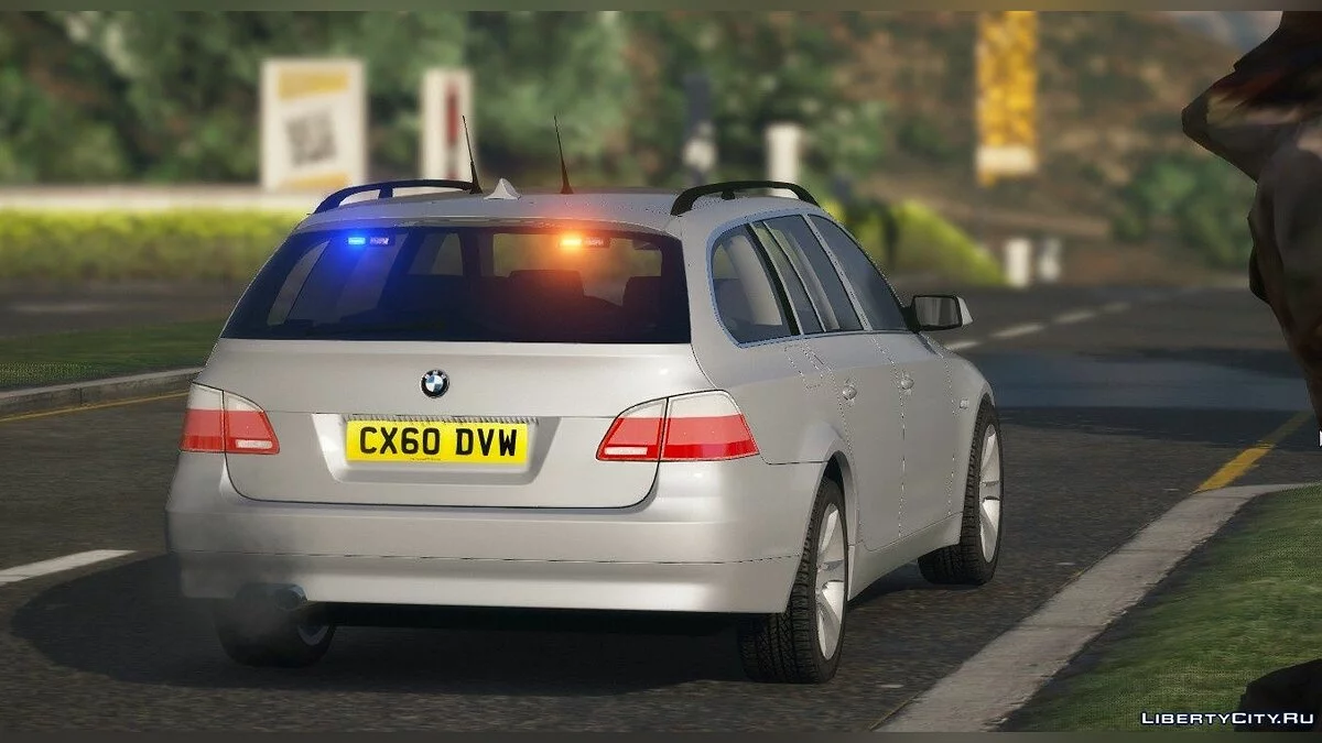 Unmarked Roads Policing Unit BMW E61 [ ELS | Replace ] 1.0 / GTA 5