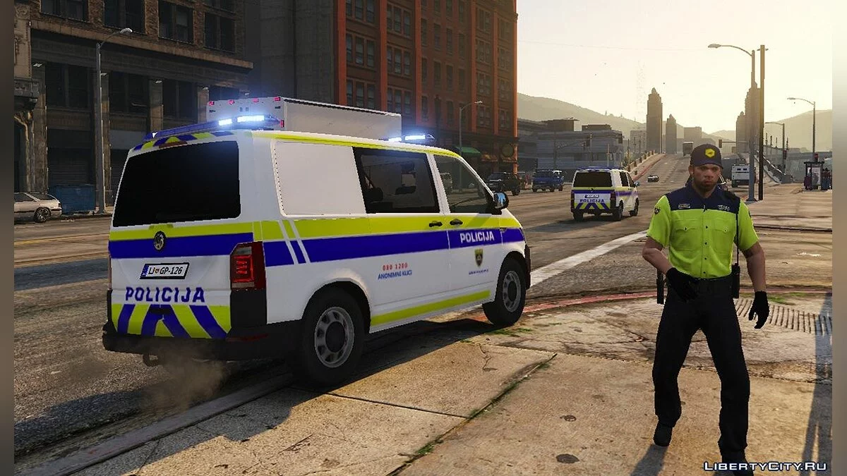 VW Transporter T5 - Полиция Словении / GTA 5