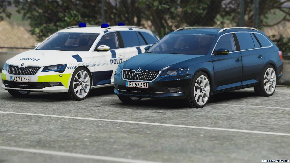 2016 Skoda SuperB Estate Pack / GTA 5