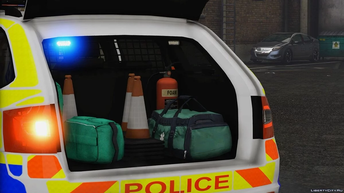 2019 Police Skoda Octavia RS Combi (ELS Pack) [Replace | ELS] V1 / GTA 5