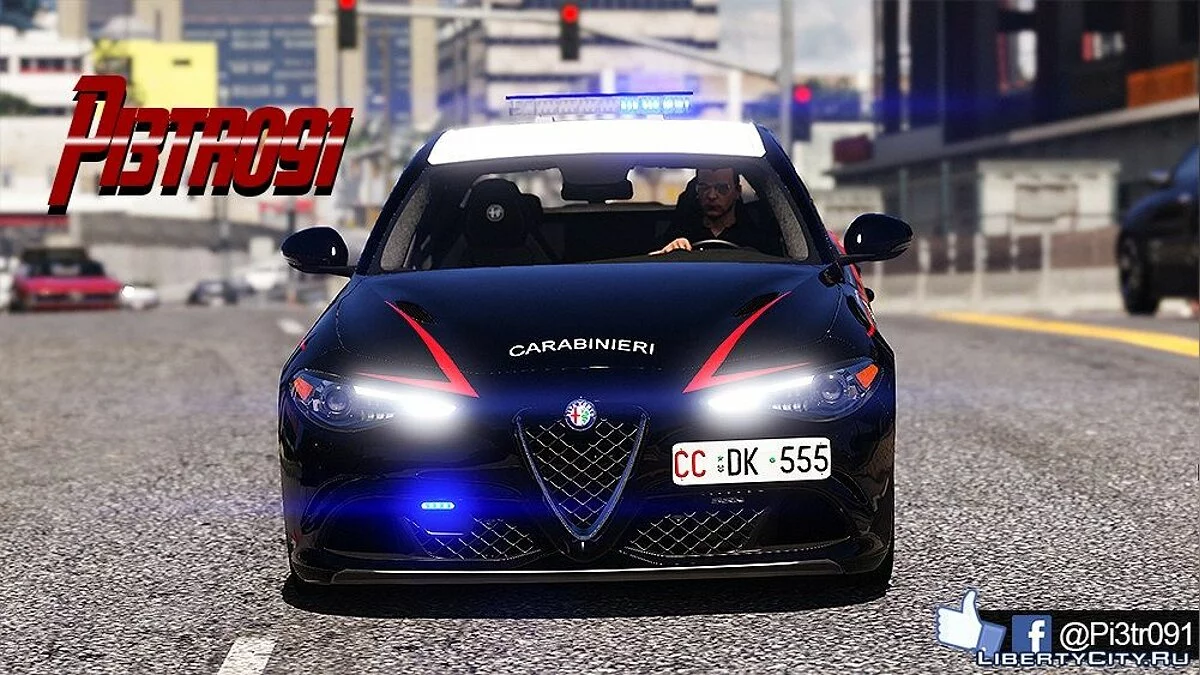Alfa Romeo Giulia - Полиция / GTA 5